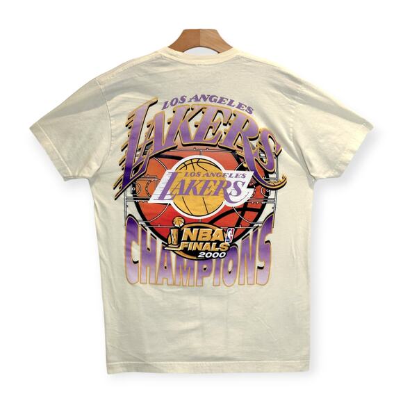 MITCHELL & NESS | M | Los Angeles Lakers NBA Finals 2000 Hardwood Classics Tee - Picture 1 of 6